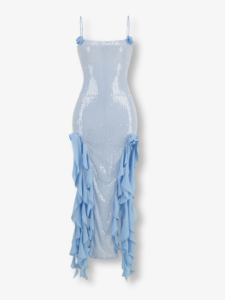 Hamptons sequin maxi dress