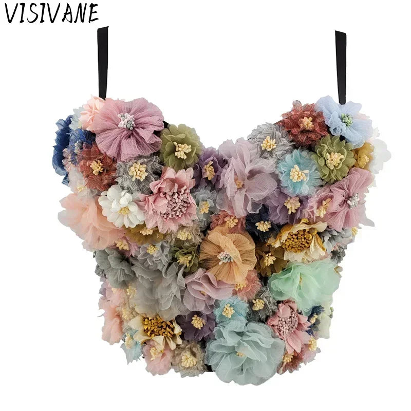 Visivane Club Cropped Shirt  Camis Shaper Tank Top Corset Blusas Roupas Femininas Bra Tops y2k