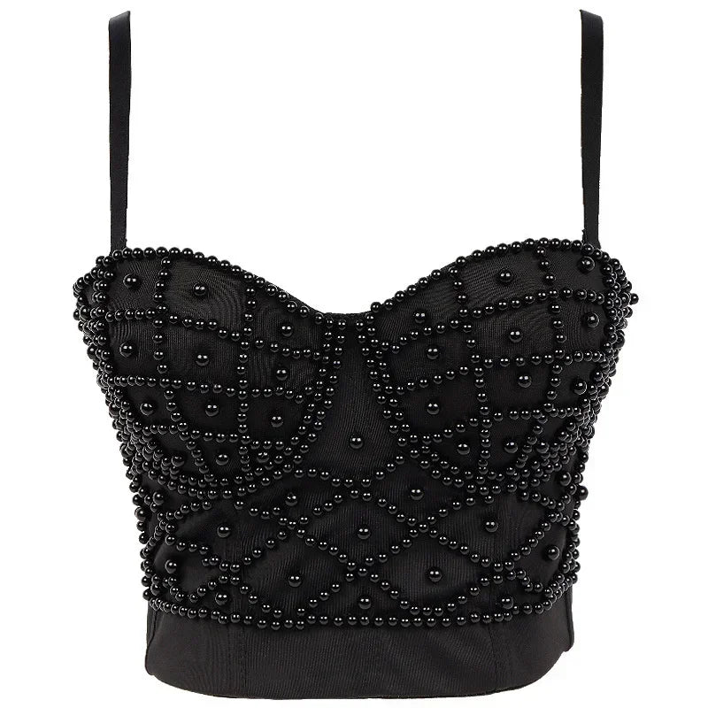 Visivane Crop Corset Tops Club Party Bra Tank Top Gothic Overbust Corsets Blusas Shirt  Bustiers