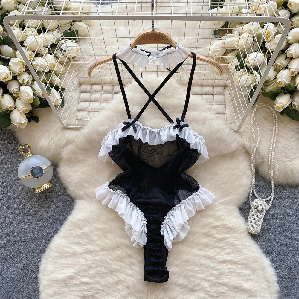 Bras Underwear Sets Lingerie Outfit Bra and Panty Set  Attractive Chest Below Sex