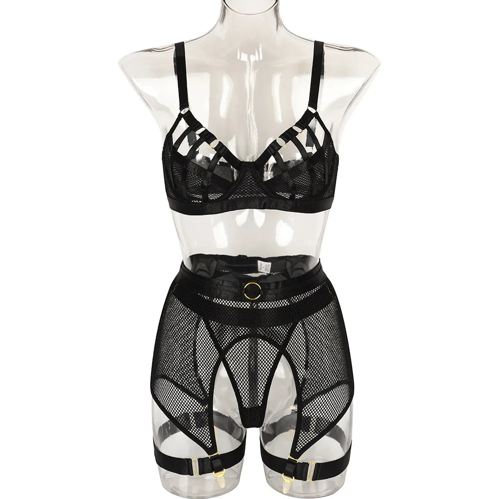 Lingerie Outfit Erotic Sexual Lingerie Lingeries Underwear Set Below Lingerieset Dames