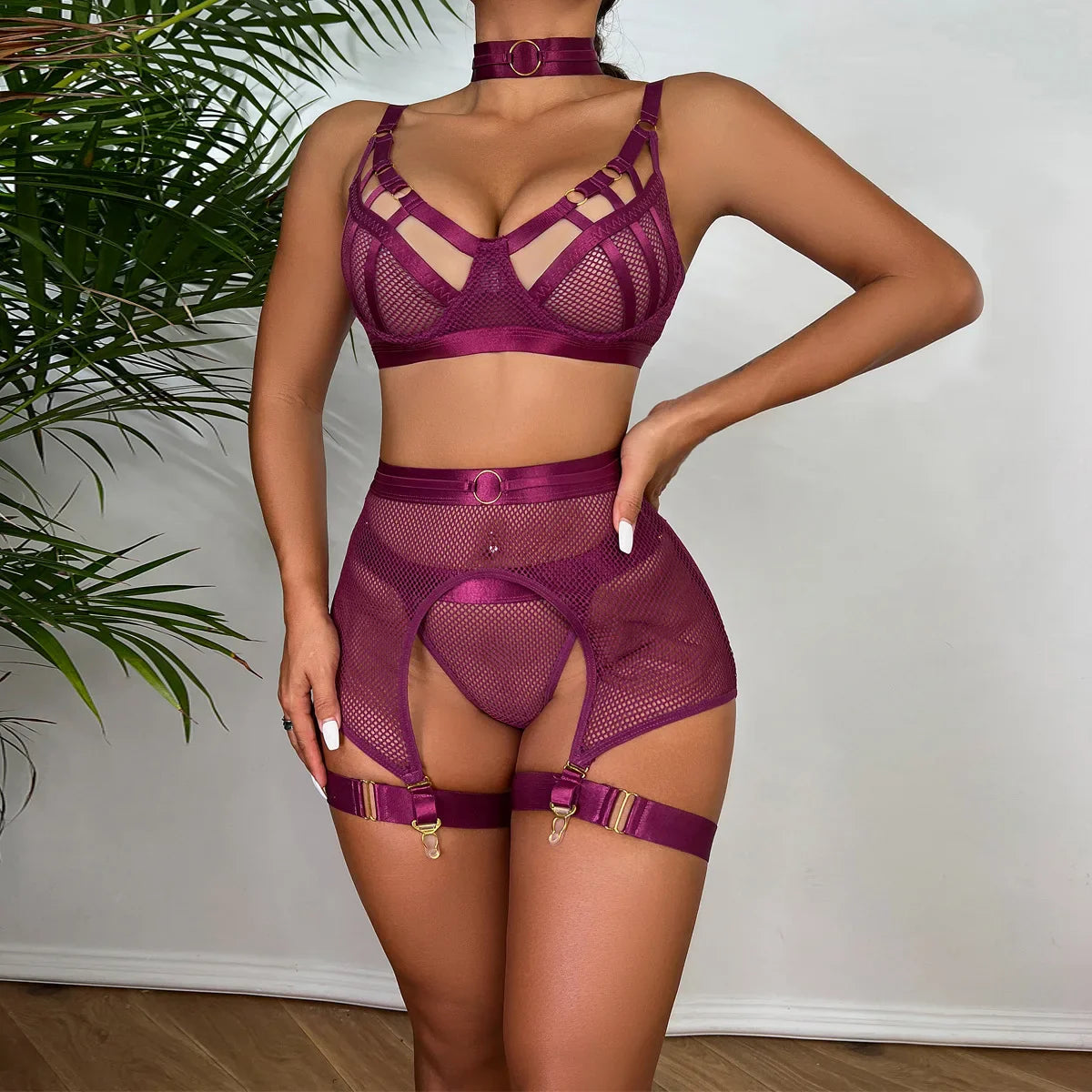 Lingerie Outfit Erotic Sexual Lingerie Lingeries Underwear Set Below Lingerieset Dames