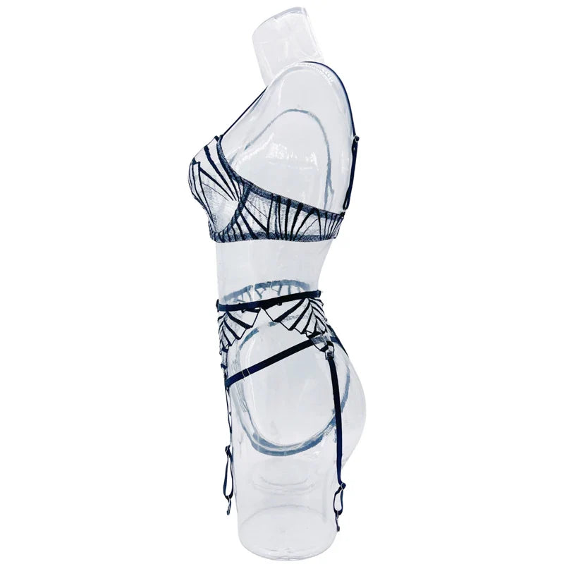 Lingerie Senxual Bra and Panty Set Romantic Lingeries Set Lingeries Sets Outfit Thong