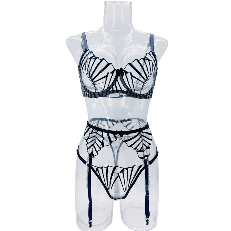 Lingerie Senxual Bra and Panty Set Romantic Lingeries Set Lingeries Sets Outfit Thong