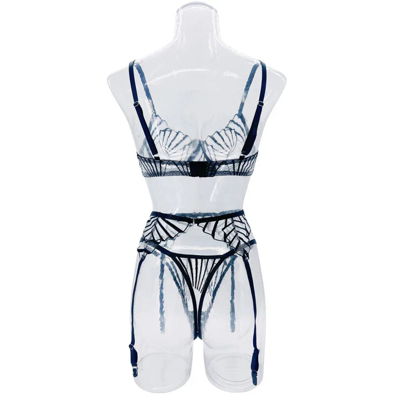 Lingerie Senxual Bra and Panty Set Romantic Lingeries Set Lingeries Sets Outfit Thong