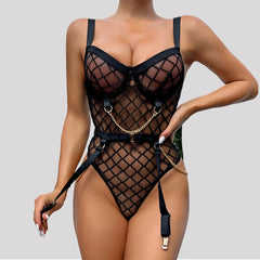 Underwear Sets Erotic Lingerie Sex Lingeries Sets With Garter and Stockings Bra and Panty Set