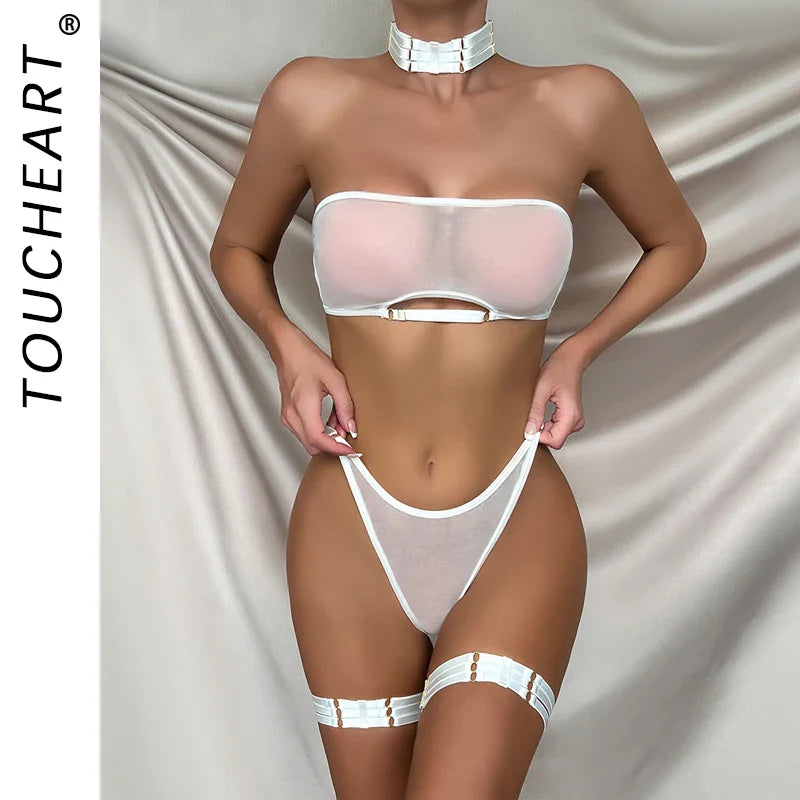 Underwear Sets Night Bodysuits Lingerie Super Underpants Lace Bra Set Sexual Lingerie