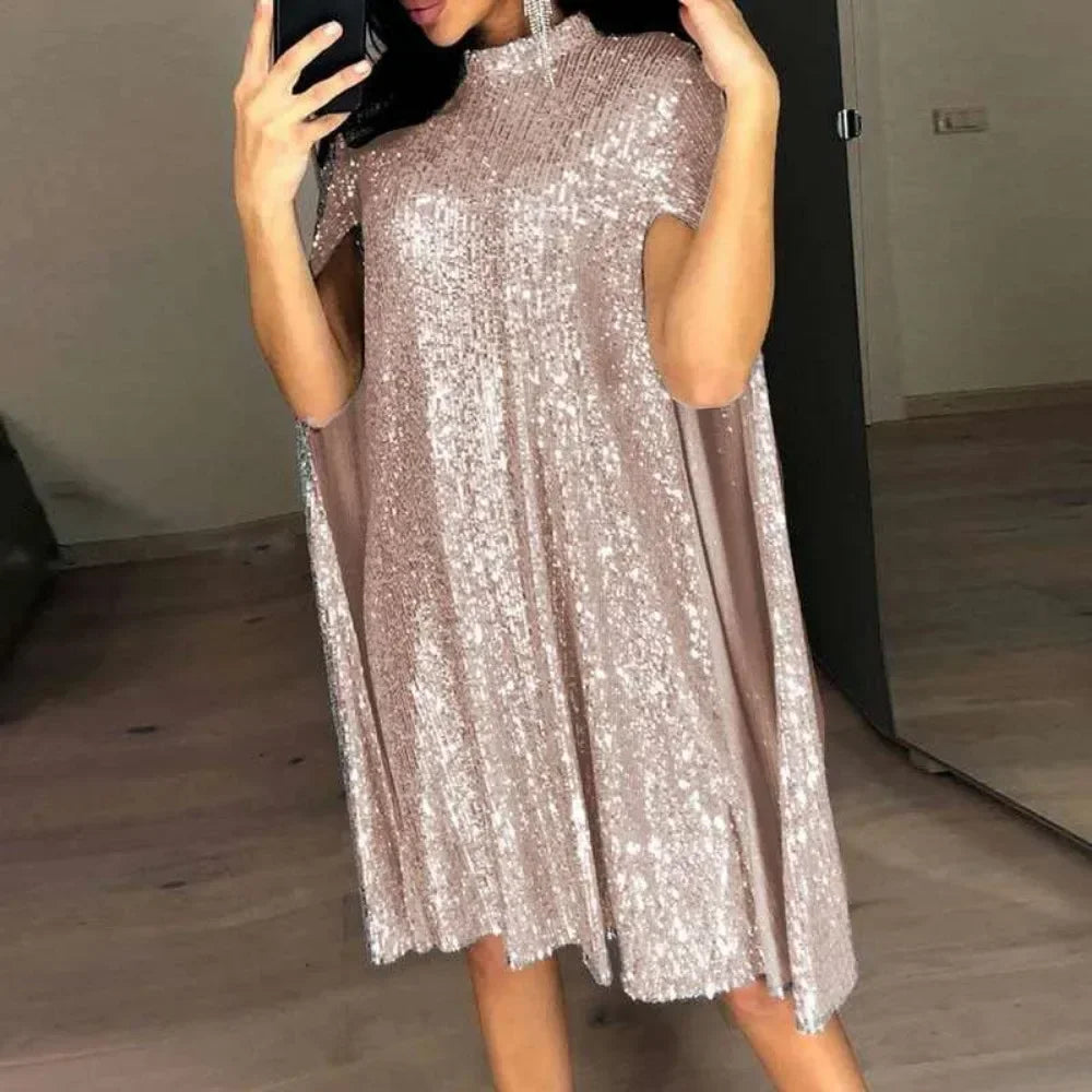 Y2k  Dress Dress Vintage Stage Show Solid Club Streetwear Party Sequins Bling