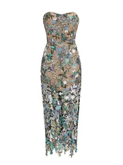 Aidan Embroidered Maxi Dress