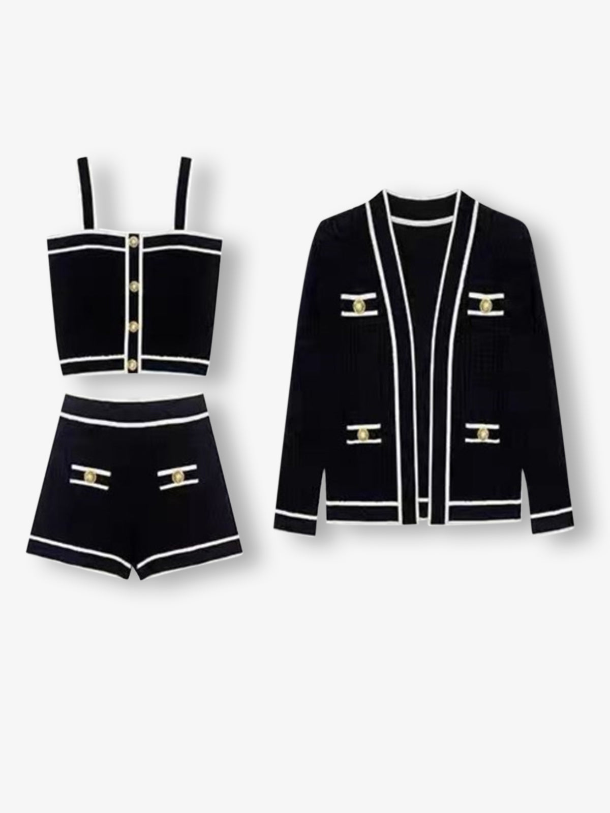 Gstaad three piece set