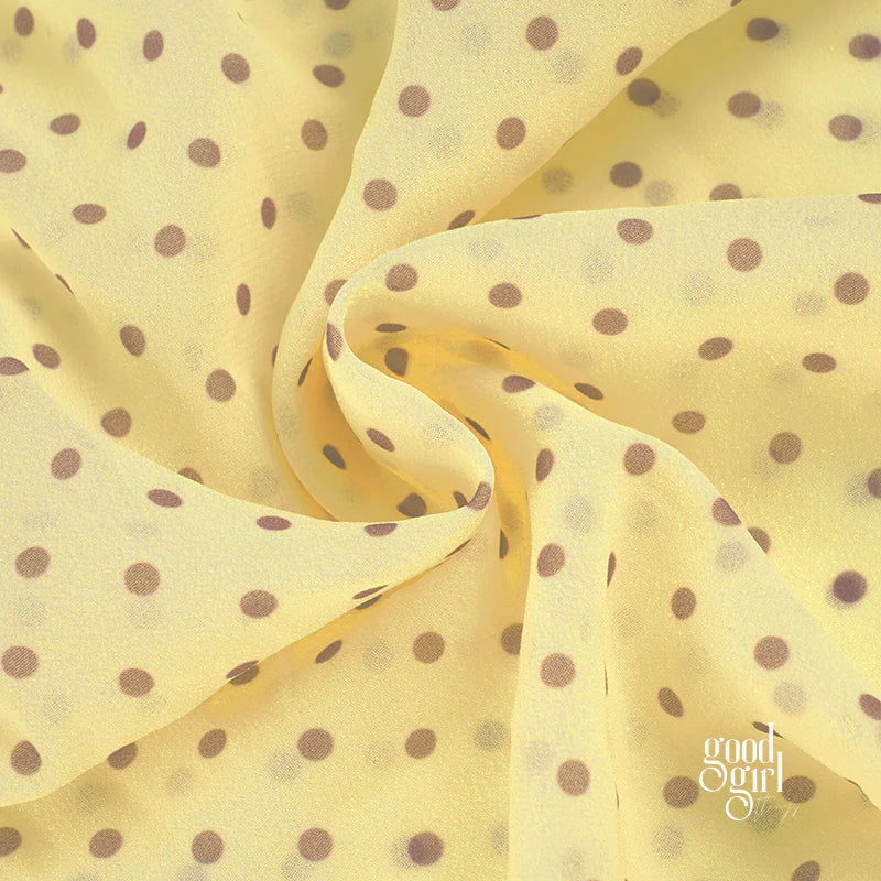 Adalee Polka Dot Mesh Dress