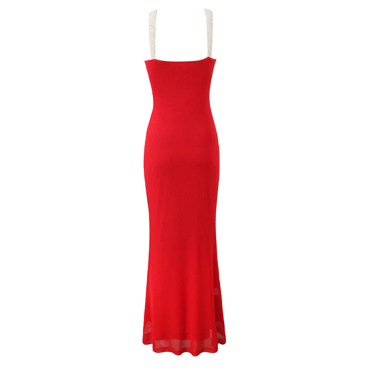 Adria Floral Fishtail Gown