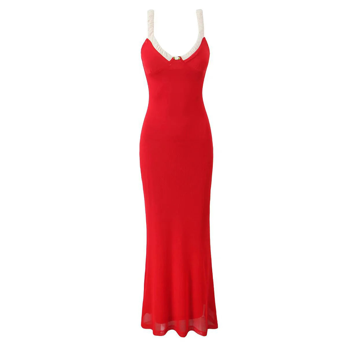Adria Floral Fishtail Gown