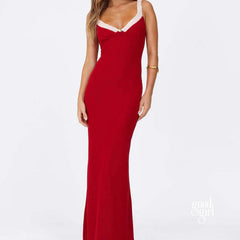 Adria Floral Fishtail Gown