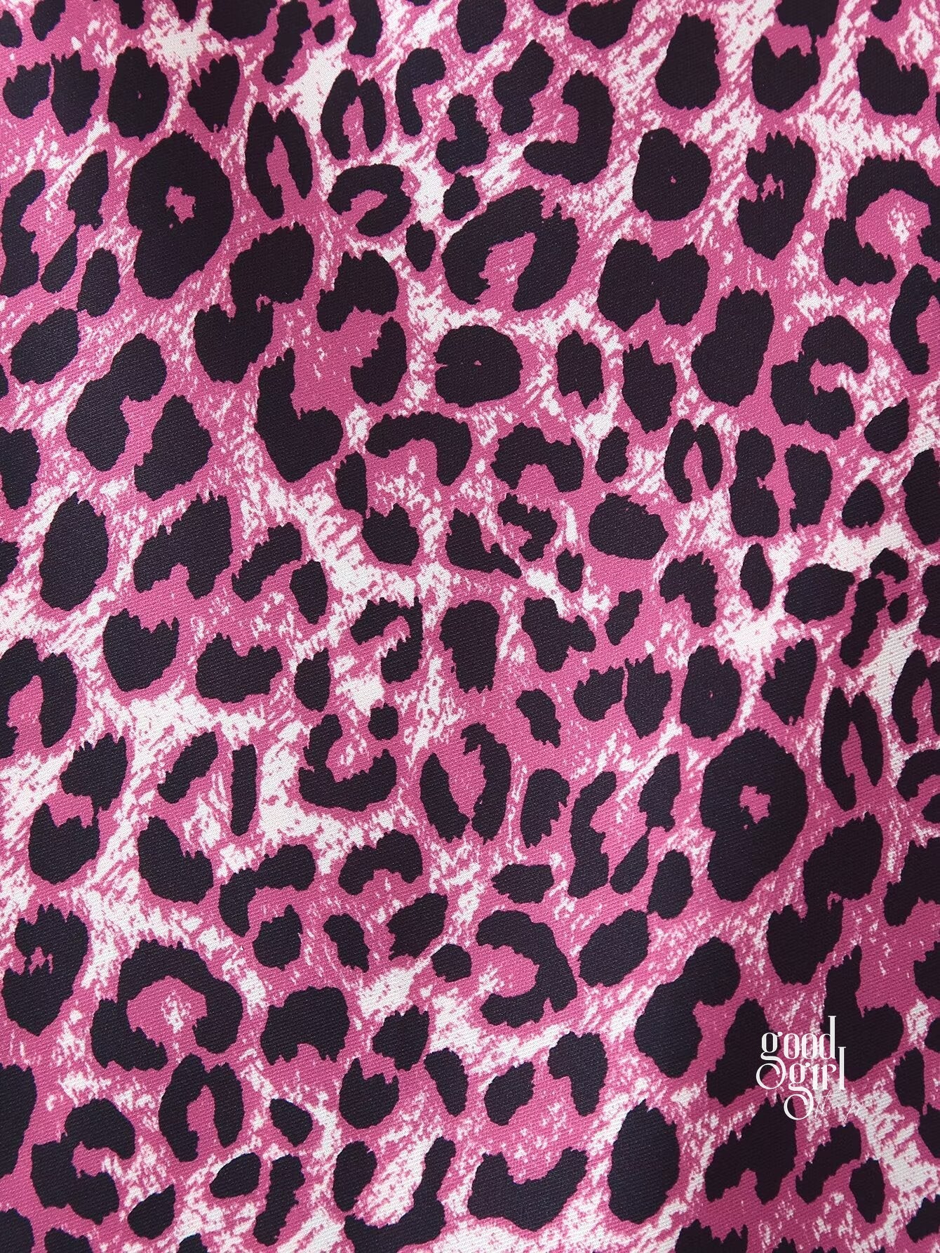 Adya Tie-Dye Leopard Midi Skirt