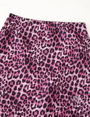 Adya Tie-Dye Leopard Midi Skirt