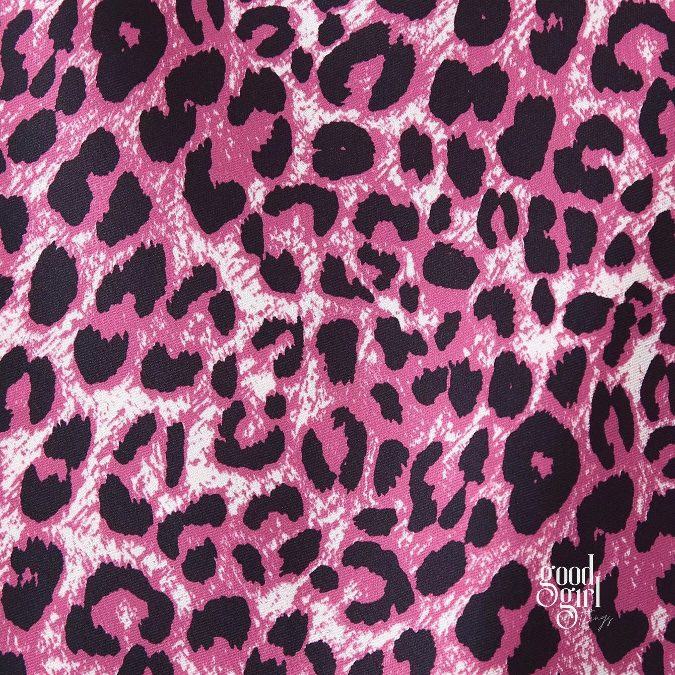 Adya Tie-Dye Leopard Midi Skirt