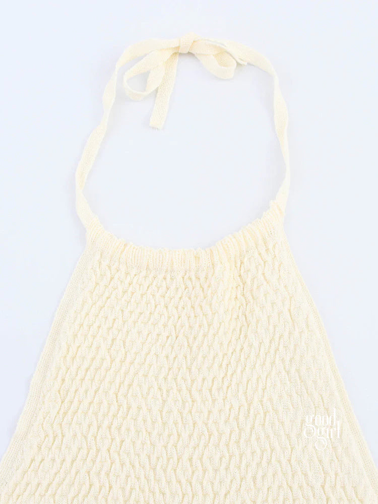 Aela Knit Halter Top