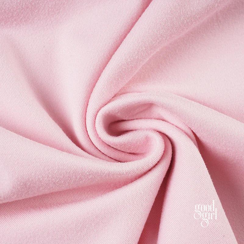 Annabel Pink Bow Square Neck Top