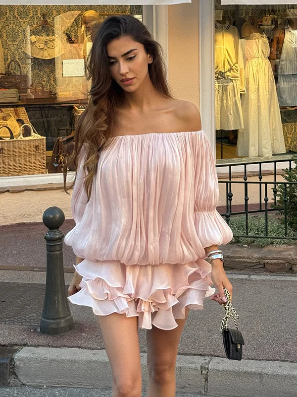 Antonina Off Shoulder Mini Dress