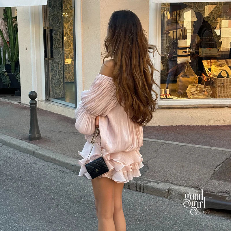 Antonina Off Shoulder Mini Dress
