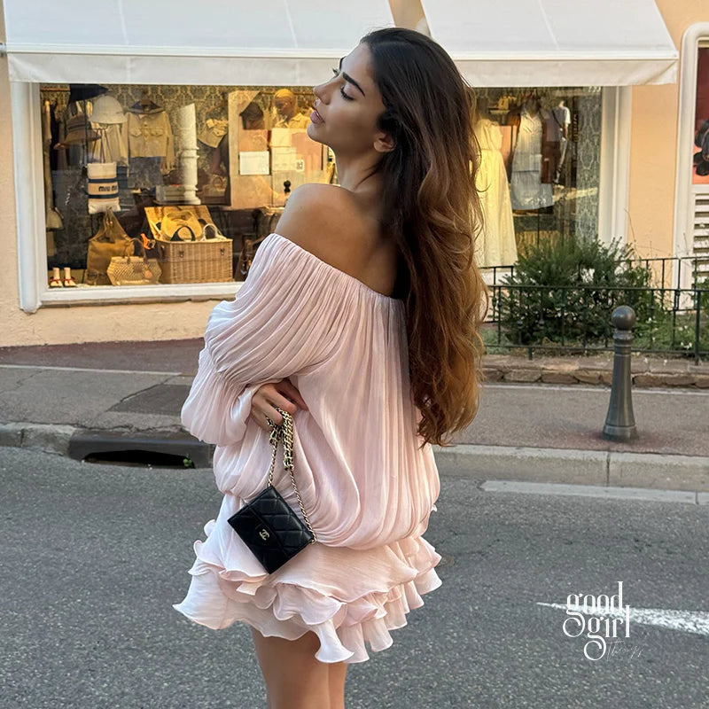Antonina Off Shoulder Mini Dress