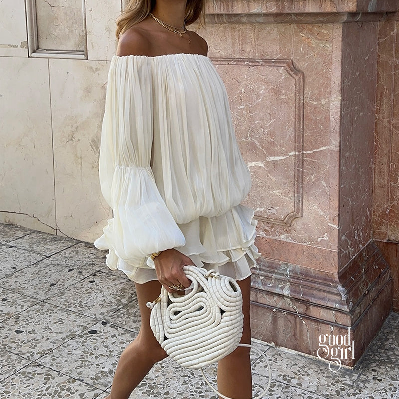 Antonina Off Shoulder Mini Dress