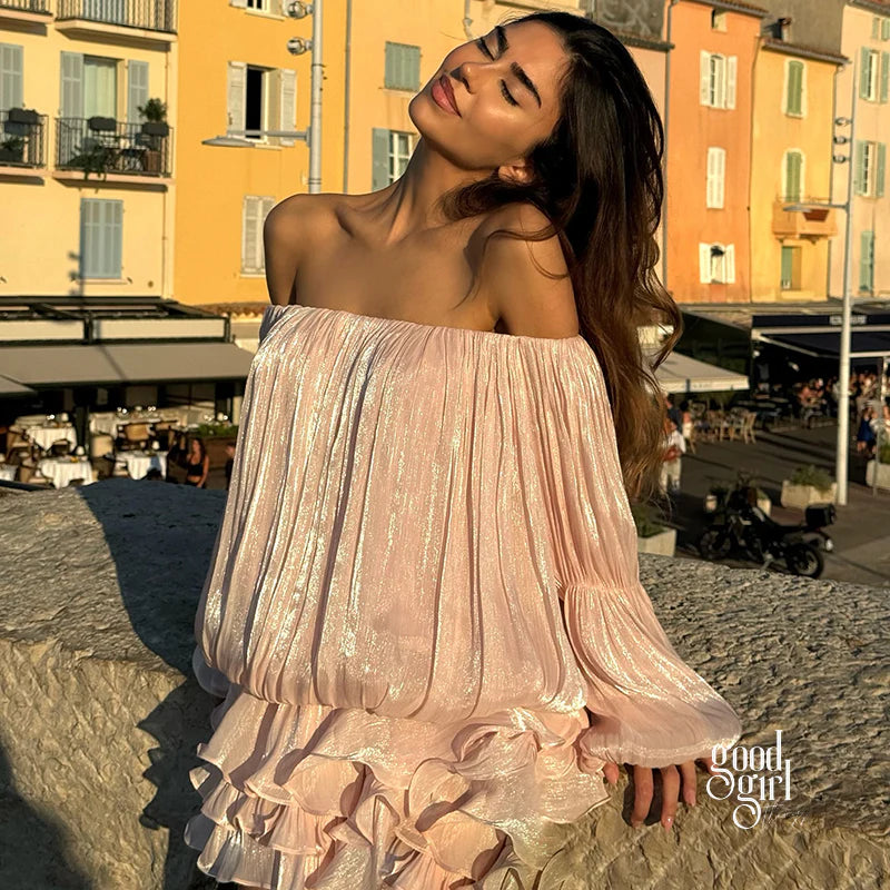 Antonina Off Shoulder Mini Dress