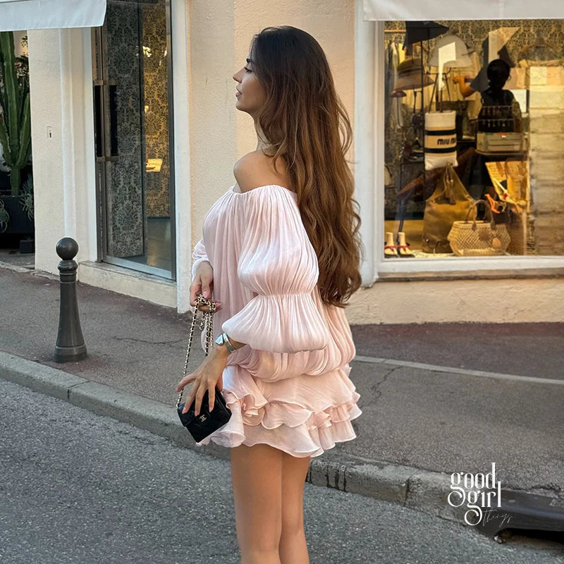 Antonina Off Shoulder Mini Dress
