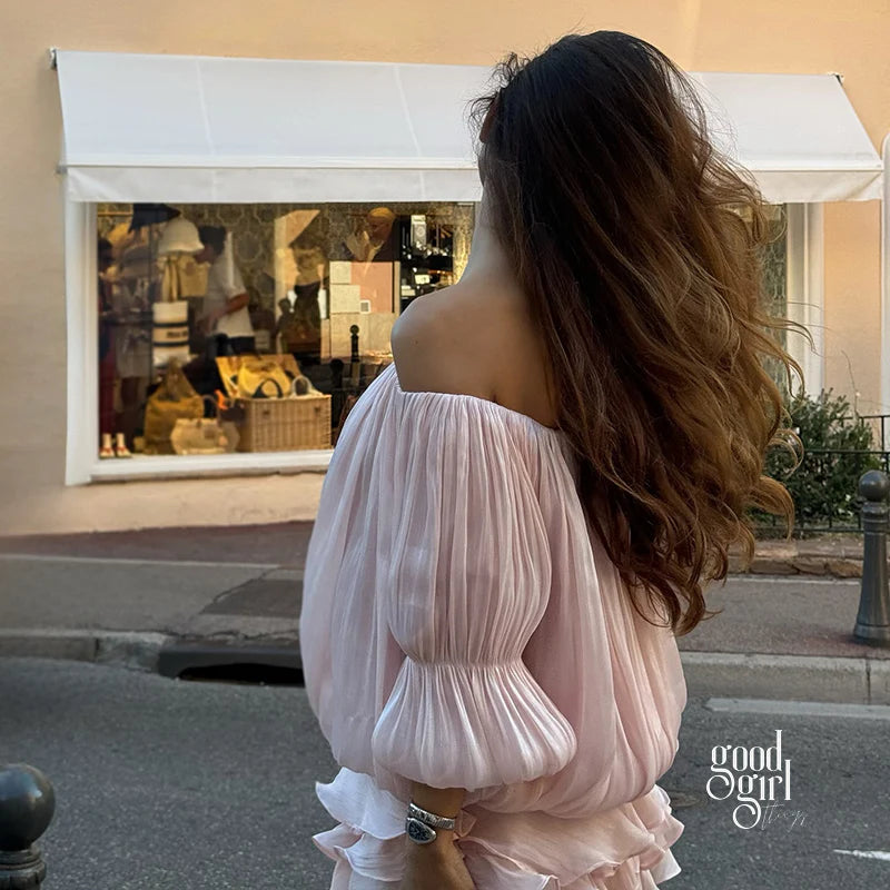 Antonina Off Shoulder Mini Dress