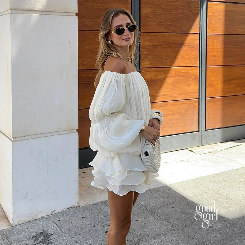 Antonina Off Shoulder Mini Dress