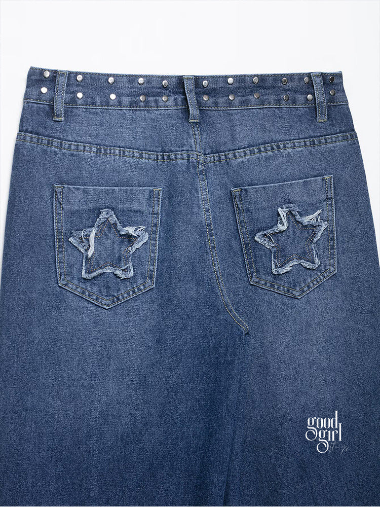 Arianna Low-Rise Flare Jeans