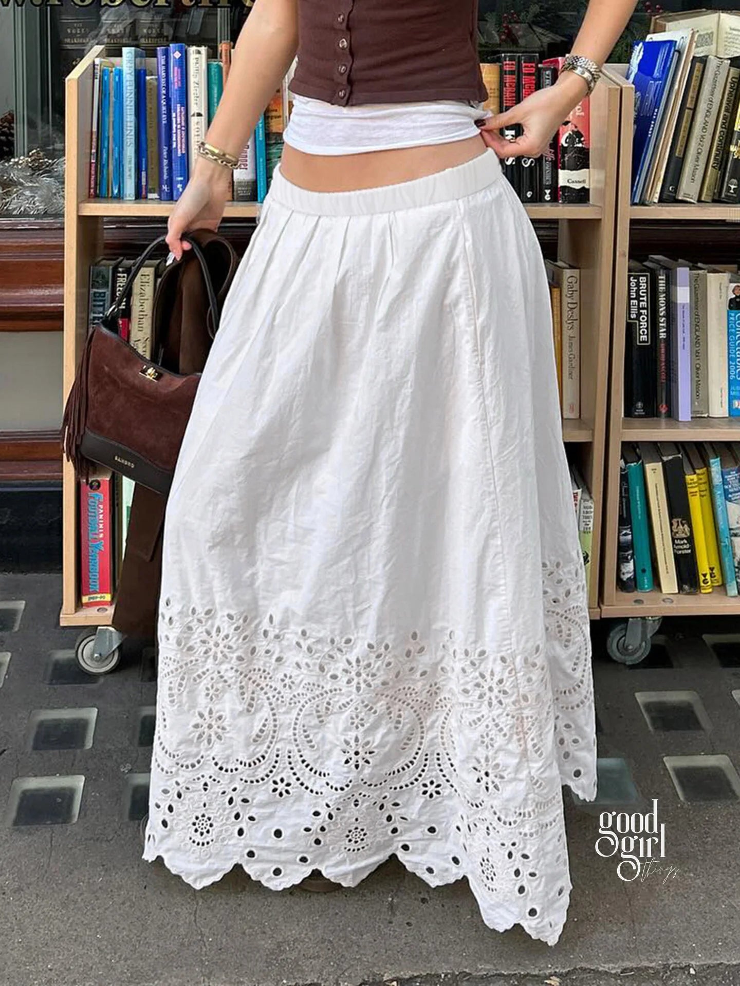 Aspyn Jacquard Maxi Skirt