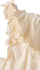 Ayelet Cropped Ruffle Vest