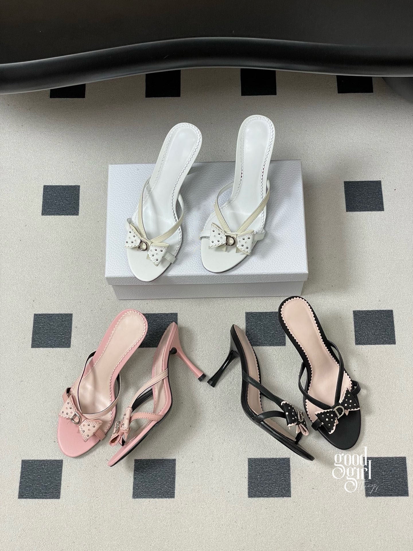 Bow Stiletto Heels