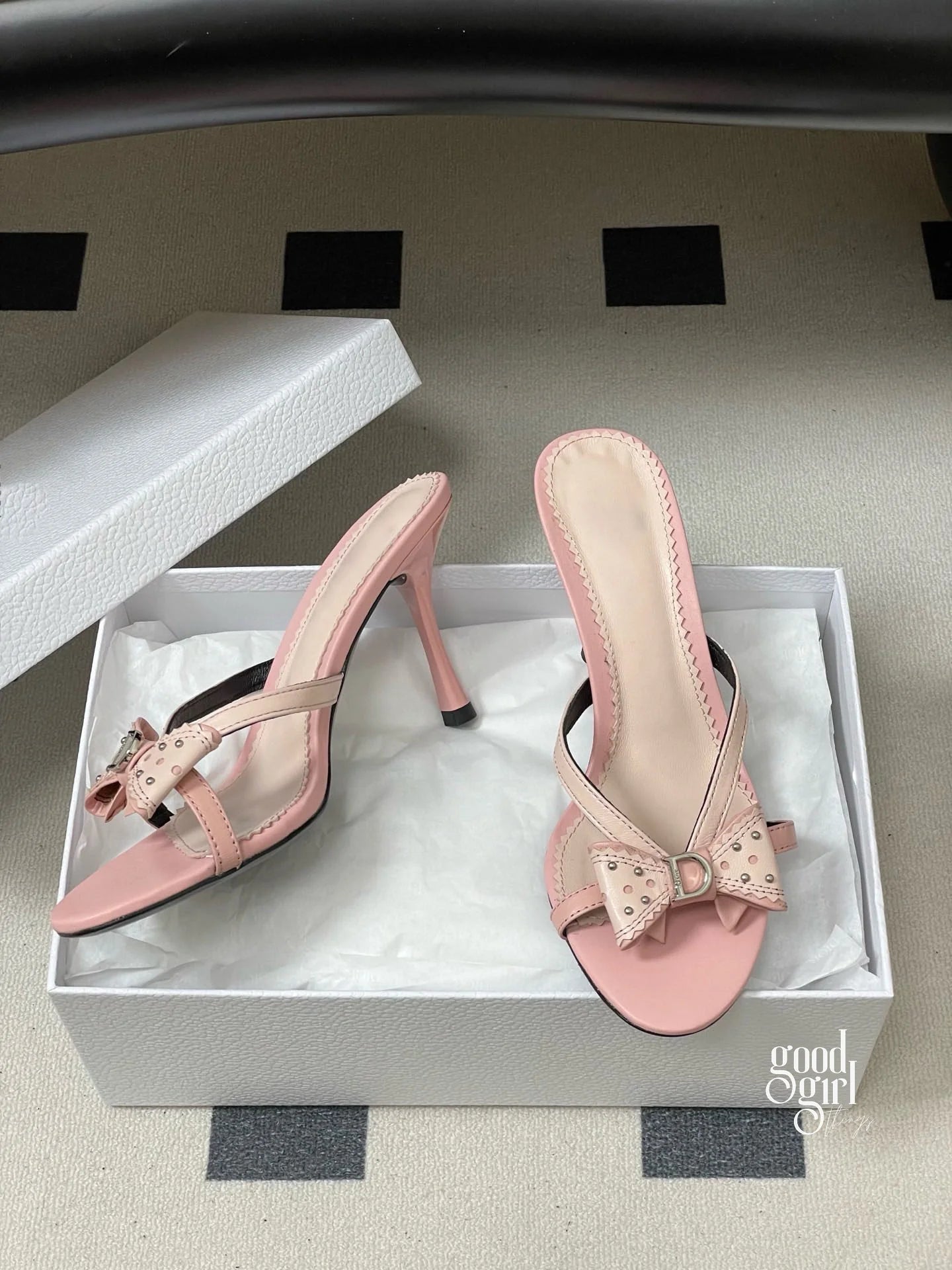 Bow Stiletto Heels