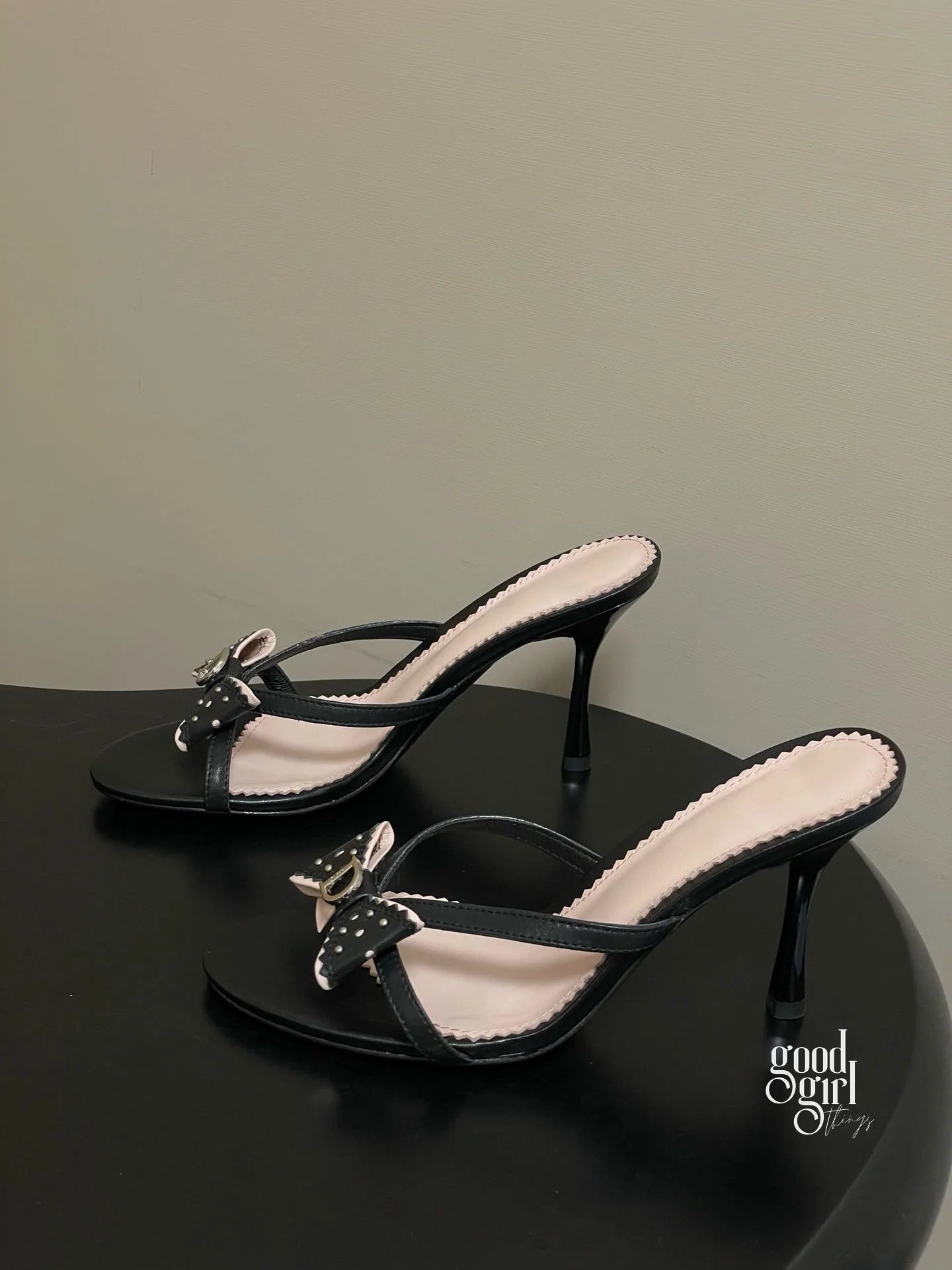 Bow Stiletto Heels