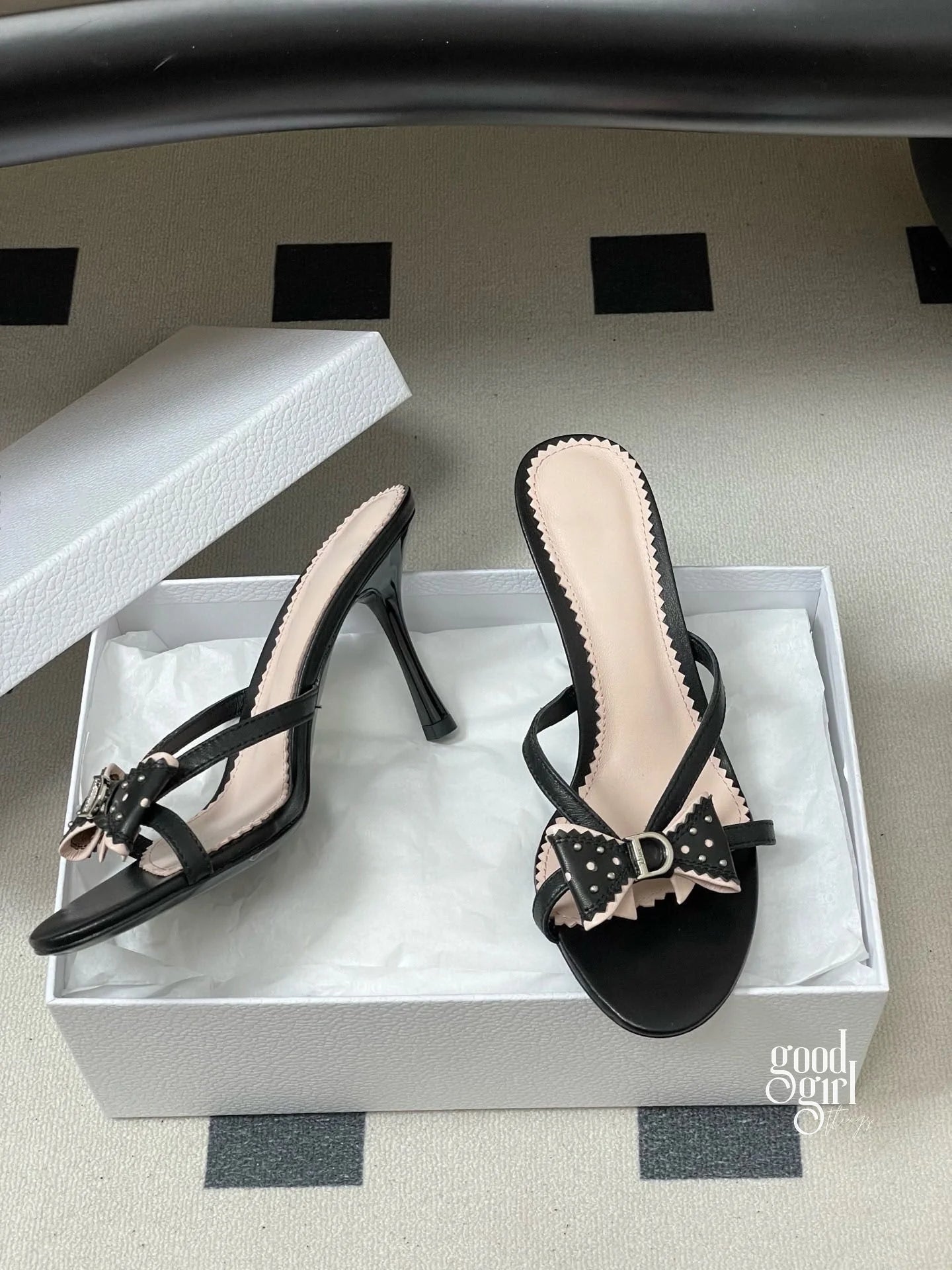 Bow Stiletto Heels