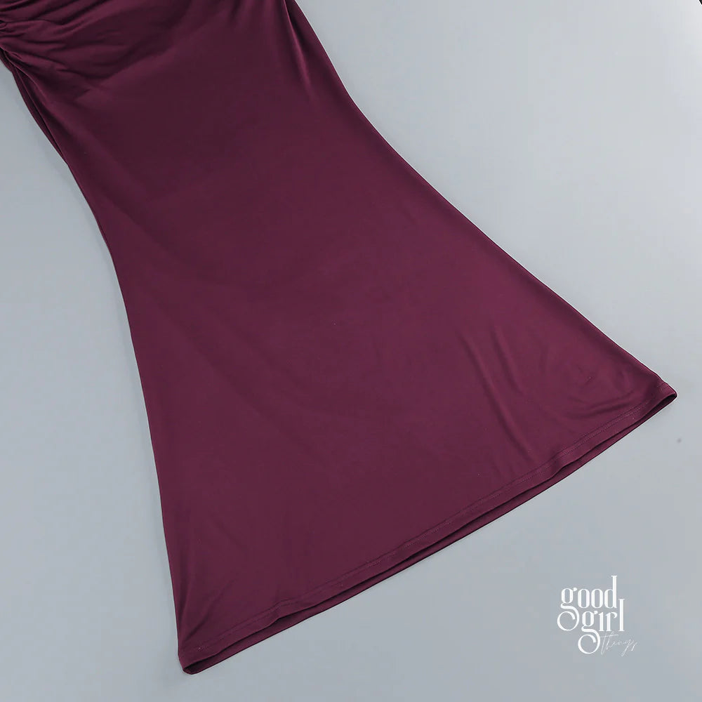 Brandi Halter Lace Gown