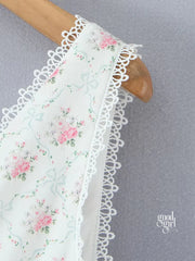 Braylyn Lace Detail Floral Mini Dress