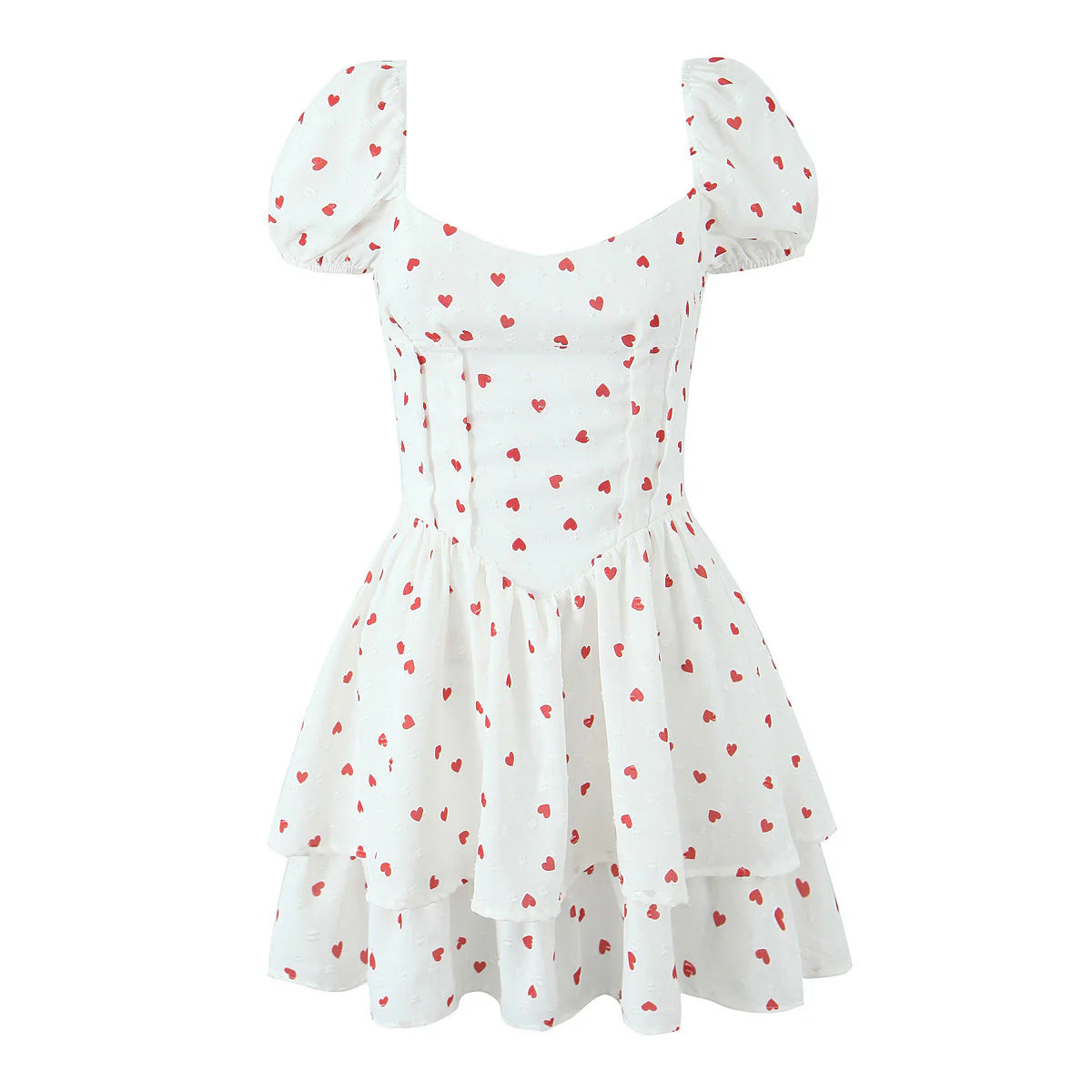 Camiyah Bubble Sleeve Midi Dress