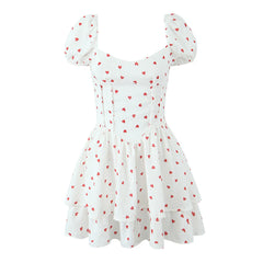 Camiyah Bubble Sleeve Midi Dress