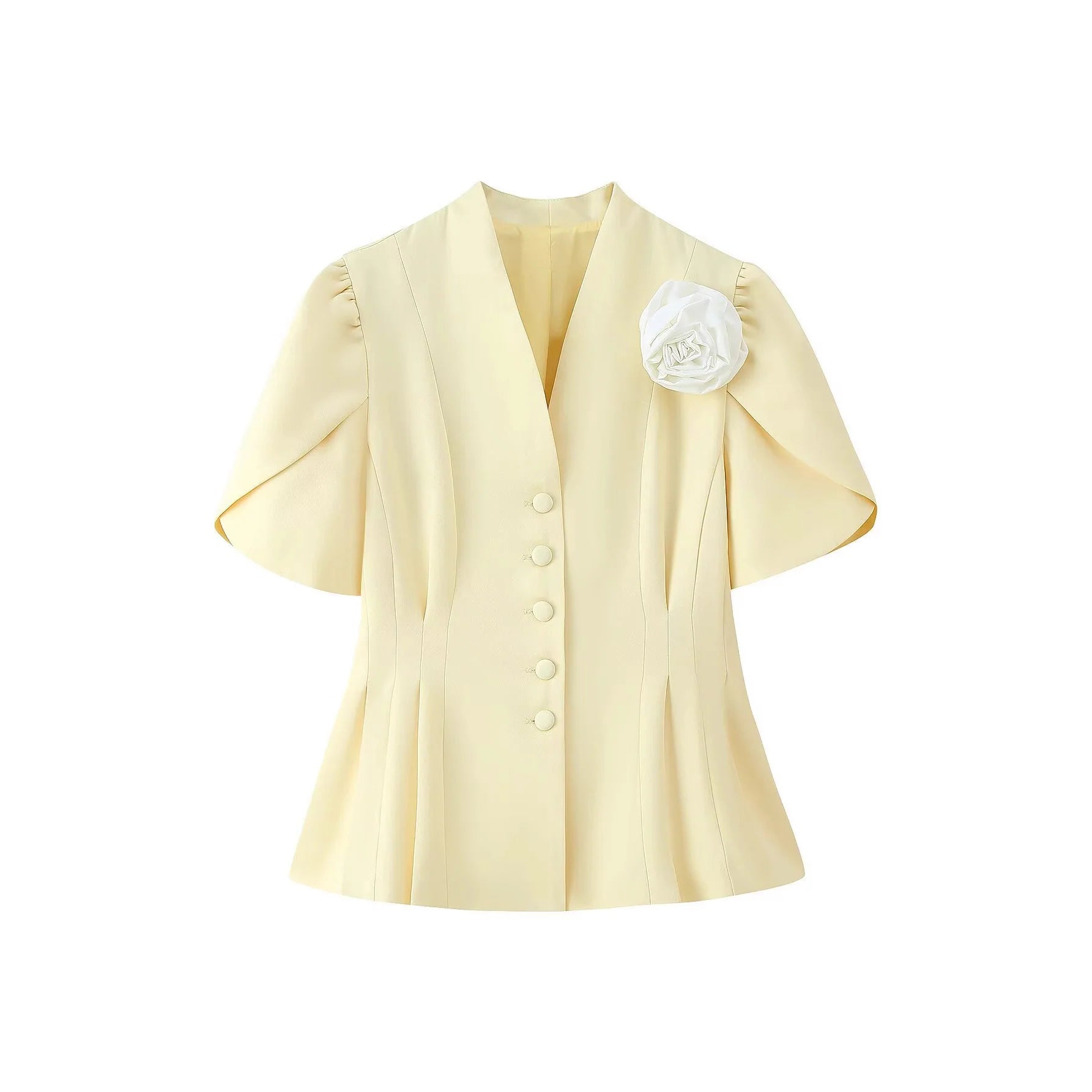 Carley Floral Fitted Blazer
