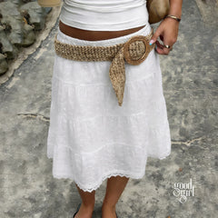 Casandra Jacquard Midi Skirt