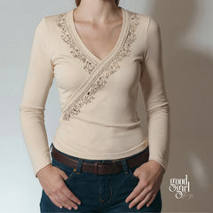 Coralynn Floral Embroidered Top
