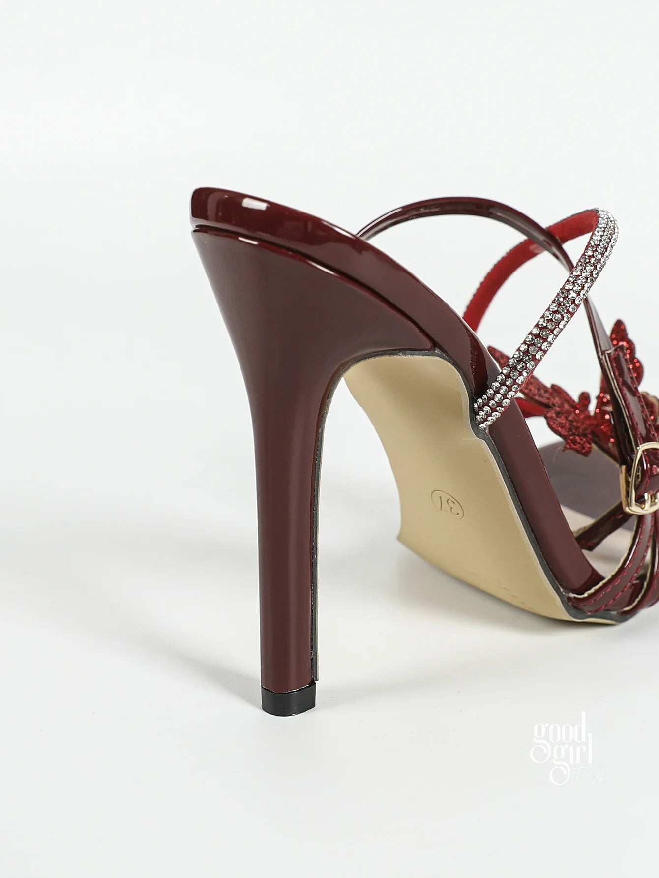 Corrina Butterfly Stiletto Sandals
