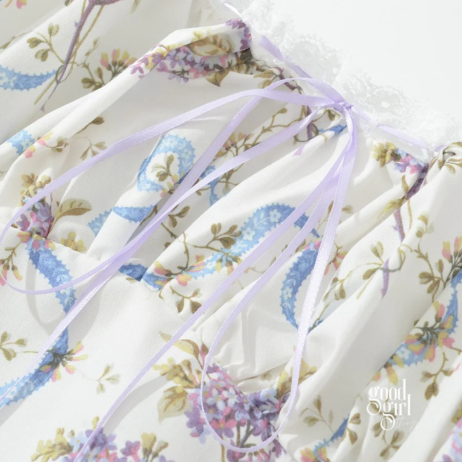 Cosette Floral Lace Mini Dress