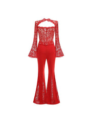 Cristina Lace Pant Set