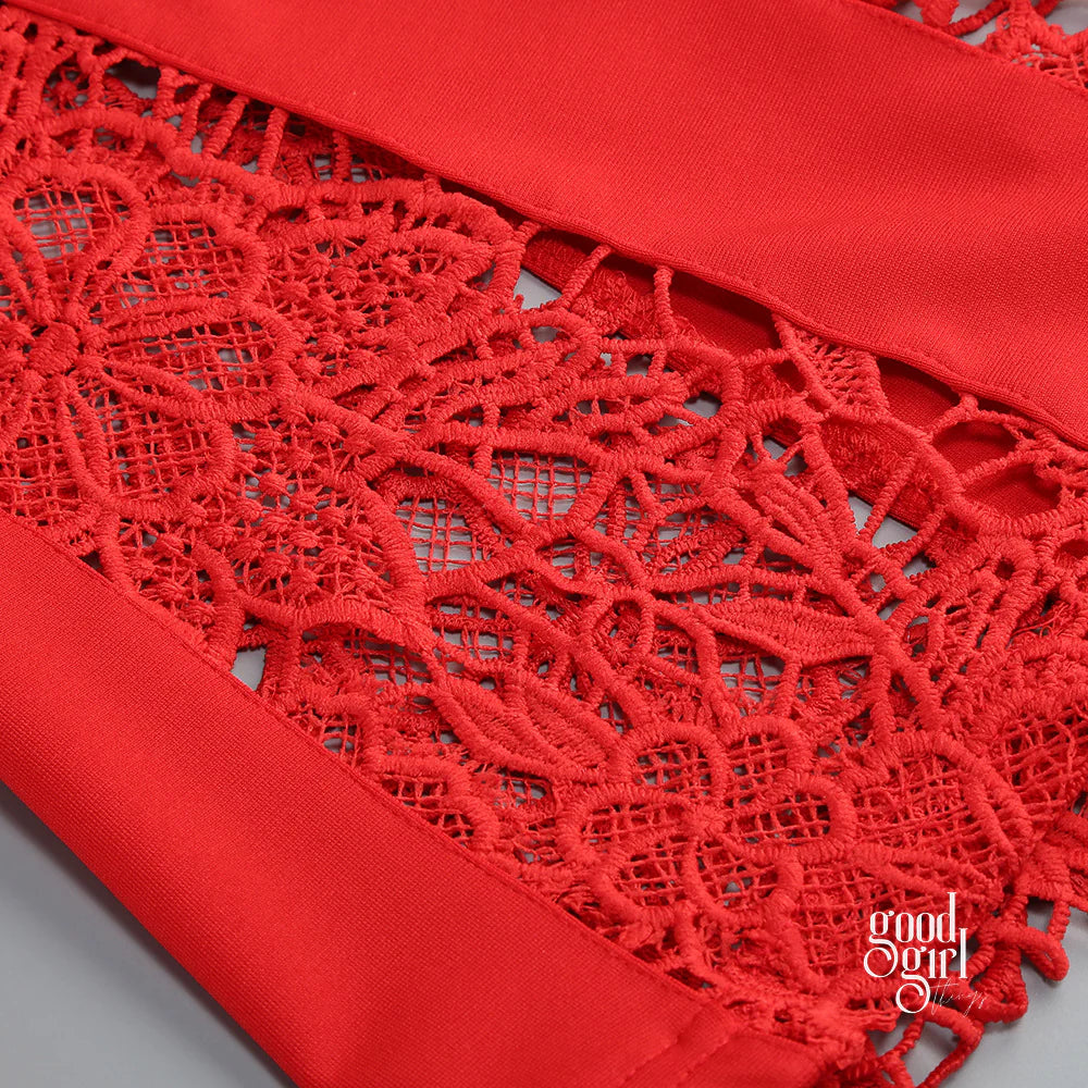 Cristina Lace Pant Set