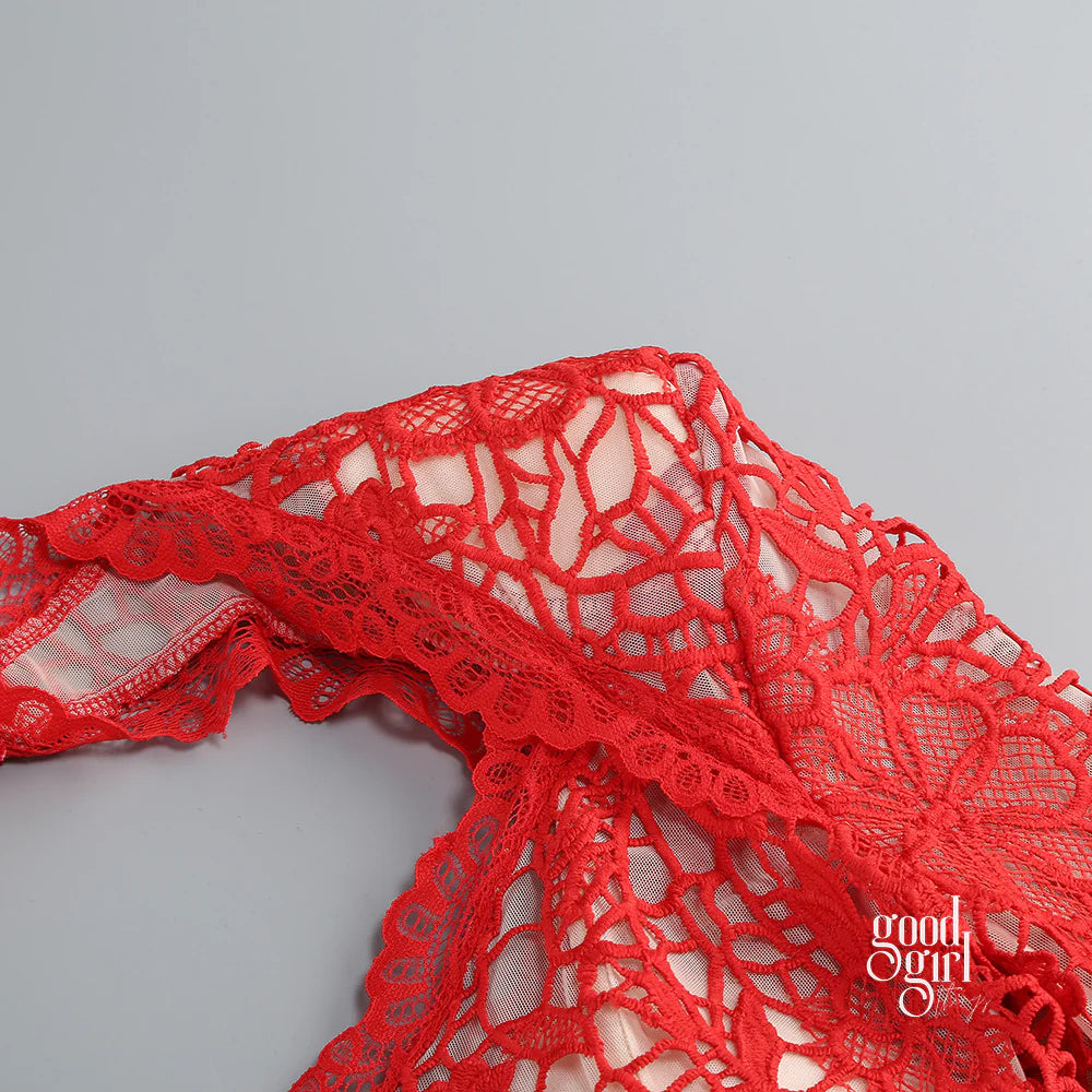 Cristina Lace Pant Set